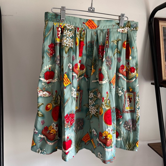 Grace Karin Dresses & Skirts - Grace Karin Viva Frida Colorful A-Line Skirt size Medium